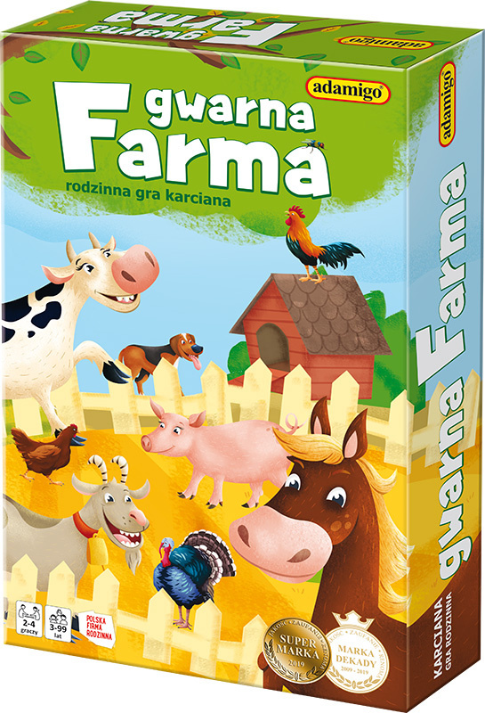 BUSY FARM GAME - ADAMIGO 7530 KARTENSPIEL